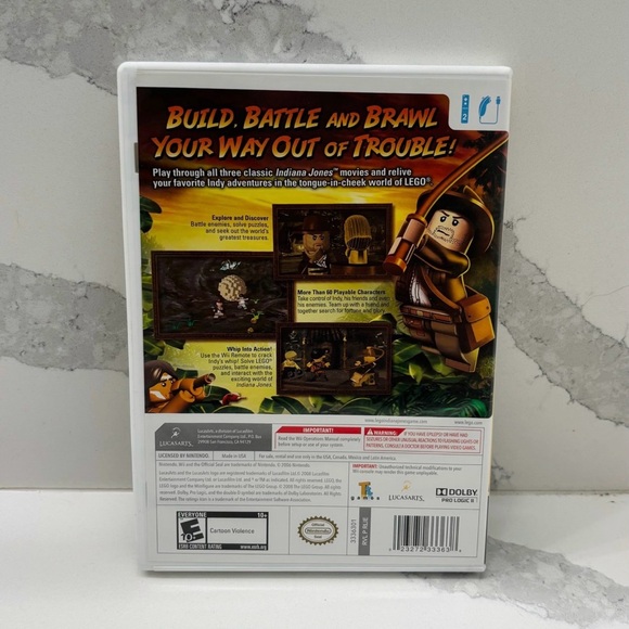 LEGO Indiana Jones: The Original Adventures - Nintendo Wii - Picture 2 of 3